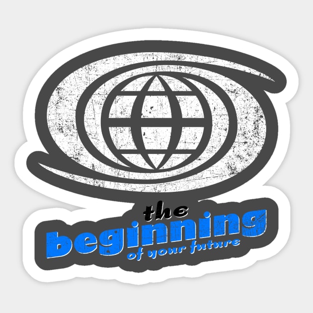 The Beginning of Your Future Sticker by BackstageMagic